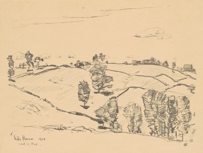 Kiviaidat, Nodin maa tekijältä Childe Hassam