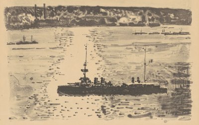 Ranskalainen risteilijä tekijältä Childe Hassam