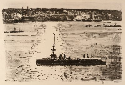 Ranskalainen risteilijä tekijältä Childe Hassam