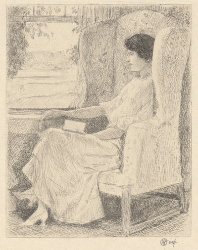 Georgian tuoli tekijältä Childe Hassam