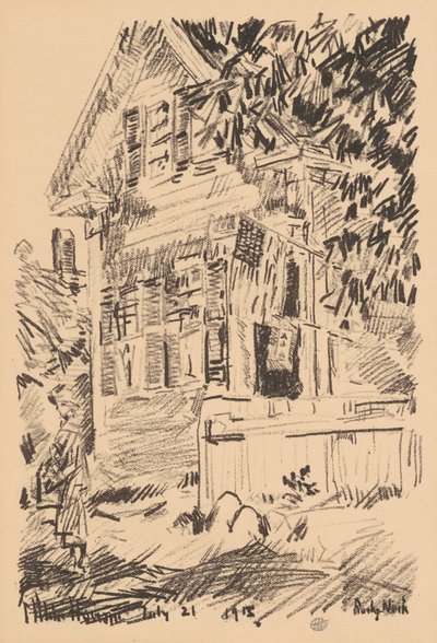 Palvelun lippu tekijältä Childe Hassam