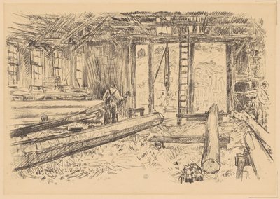 Spar Shop, Gloucester tekijältä Childe Hassam