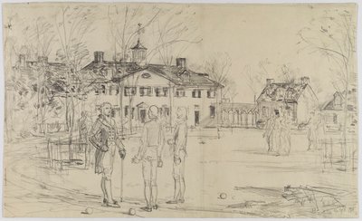 Washington Mount Vernonissa tekijältä Childe Hassam