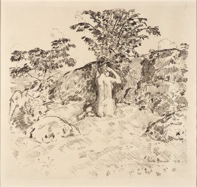 Villi kirsikkapuu tekijältä Childe Hassam