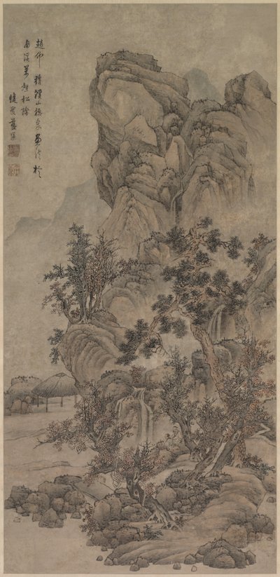 Maisema hahmoilla tekijältä China, Qing dynasty