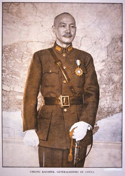 Generalissimo Chiang Kai-shek (kuva) tekijältä Chinese Photographer