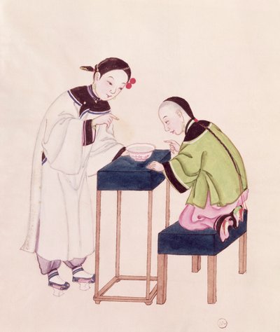 Tyttö etsii onnea vesikulhoon (wc paperilla) tekijältä Chinese School
