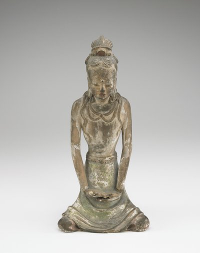 Bodhisattvan figuuri (keraaminen) tekijältä Chinese School