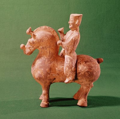 Ratsumies (terrakotta) (katso myös 195544) tekijältä Chinese School