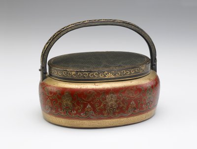 Lakattu käsienlämmitin, 1700-1800-luvun loppu tekijältä Chinese School