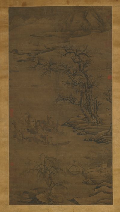 Kalastuksen iloja, Ming-dynastia tekijältä Chinese School