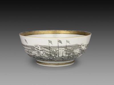 Punch Bowl, noin 1800 tekijältä Chinese School