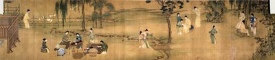 Tutkijat" kokoontuvat bambupuutarhaan tekijältä Chinese School