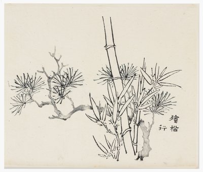 Ten Bamboo -sarja, 1700-luku tekijältä Chinese School