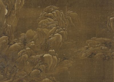 Talvimaisema, Ming- tai Qing-dynastia, 1400-1700-luku tekijältä Chinese School