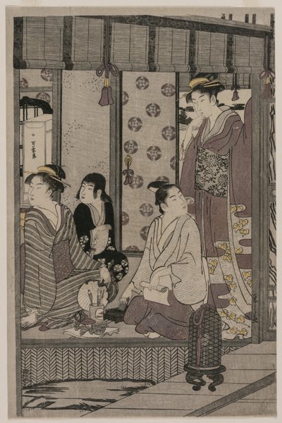 Morning Glory (sarjasta The Tale of Genji elegantissa modernissa mekossa) tekijältä Chobunsai Eishi