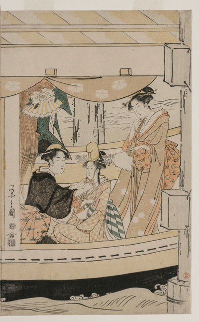 Juhla huviveneellä Kawaichimaru tekijältä Chobunsai Eishi