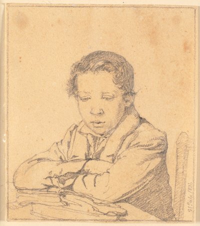 Reading Boy (Fritz Feilberg) tekijältä Christen Købke