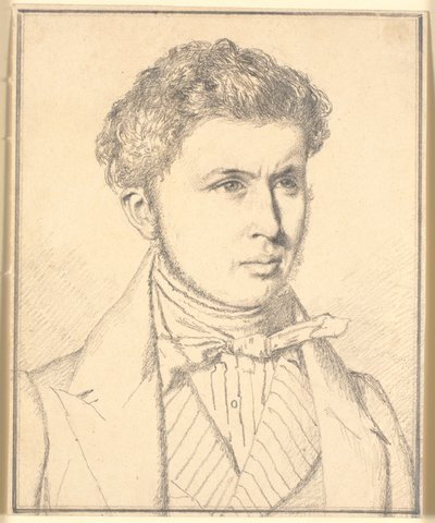 Taiteilijan veljen H.P.N. Købken (1812-39) muotokuva tekijältä Christen Købke