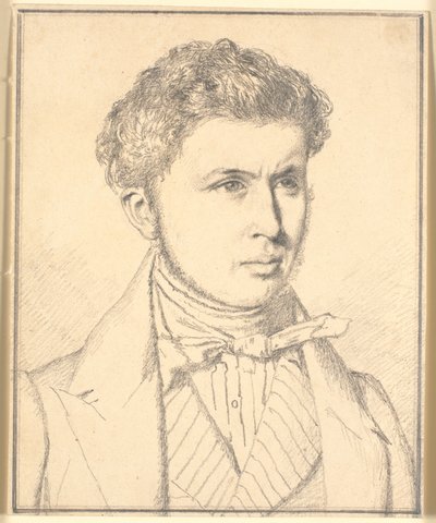 Taiteilijan veljen H.P.N. Købken (1812-39) muotokuva tekijältä Christen Købke
