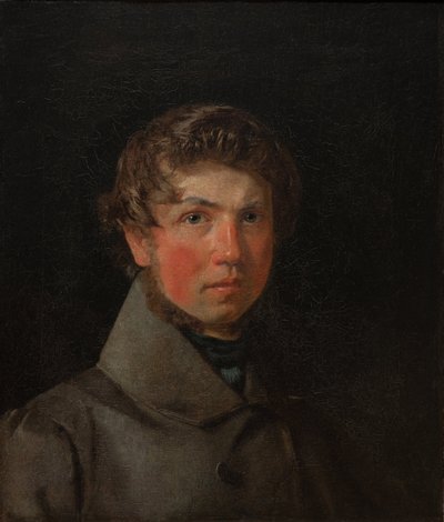 Omakuva, n. 1833 tekijältä Christen Schjellerup Købke