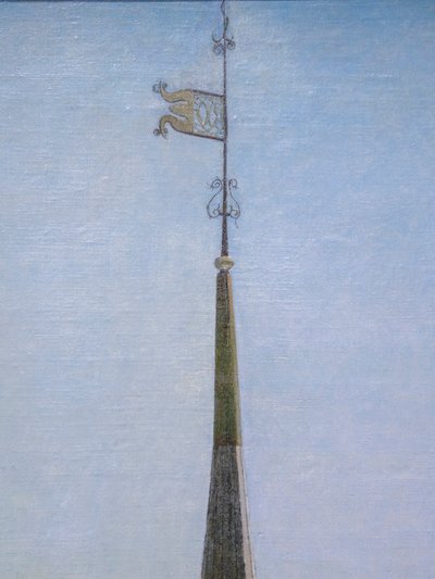 Yksi Frederiksborgin linnan pienistä torneista tekijältä Christen Schjellerup Kobke