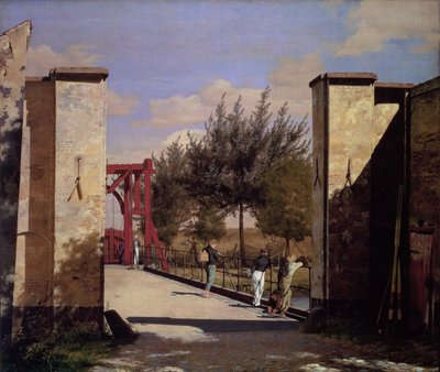 Linnoituksen pohjoisportti, 1834 tekijältä Christen Schjellerup Kobke