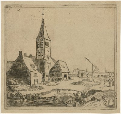 kylän kirkko tekijältä Christiaan Friedrich Ruppe