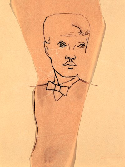 "Rene Crevelin muotokuva", 1900-1935 tekijältä Christian Bérard