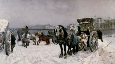 Lumiajo Seine-joella tekijältä Christian Eriksen Skredsvig