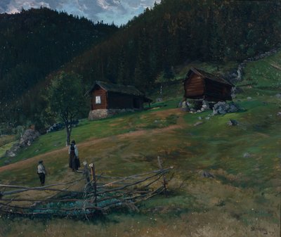 Vinjen syntymäpaikka, Telemark tekijältä Christian Eriksen Skredsvig