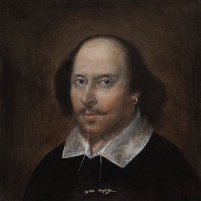 Shakespeare 2020 (öljy pellavalle) tekijältä Christian Furr