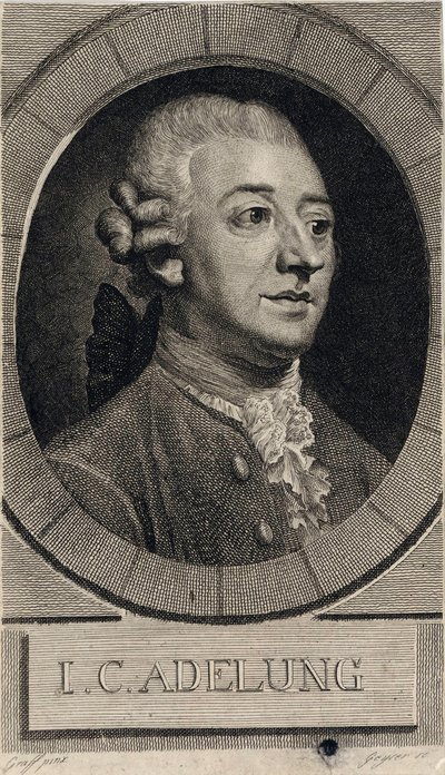 Johann Christoph Adelung 1732-1806. tekijältä Christian Gottlieb Geyser