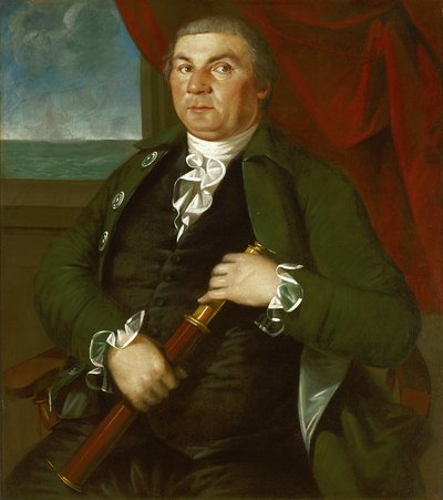 Kapteeni David Coats, noin 1775 (öljy kankaalle). tekijältä Christian Gullager