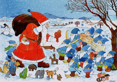St. Nikolaus (wc paperilla) tekijältä Christian Kaempf