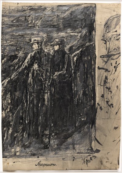 Ascension. Mies ja nainen. Oikealla miehen pää sikarilla tekijältä Christian Kongstad Petersen