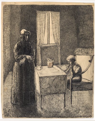 Escena de David Copperfield (?)finlandès tekijältä Christian Kongstad Petersen