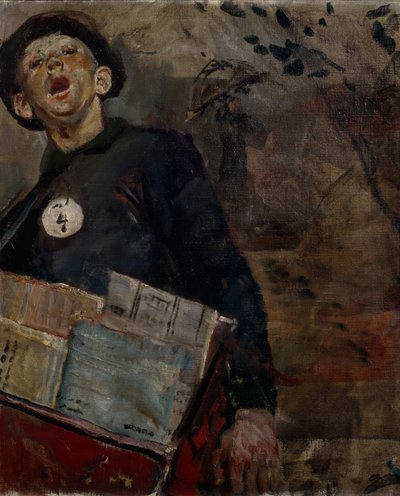 Lehden poika tekijältä Christian Krohg