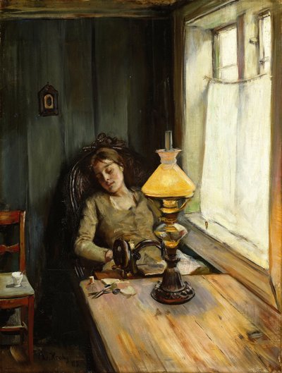Väsynyt tekijältä Christian Krohg