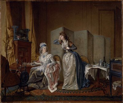 Huono uutinen, 1794. tekijältä Christian Marie Colin De La Biochaye