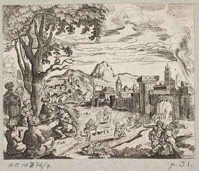 Kuvitus Adam Oleariukselle, "Persialainen Rosenthal, nerokas runoilija Schich Saadi […]", Schleswig 1660 tekijältä Christian Rothgiesser