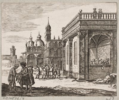 Kuvitus Adam Oleariukselle, "Persialainen Rosenthal, nerokas runoilija Schich Saadi […]", Schleswig 1660 tekijältä Christian Rothgiesser