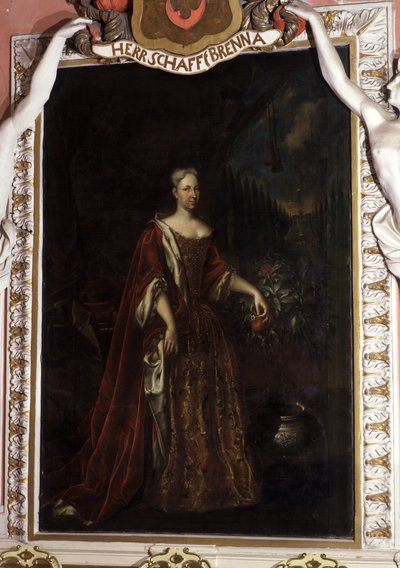 Magdalena Augusta, Saksi-Gotha-Altenburgin herttuatar, vuosina 1708-32 tekijältä Christian Schilbach