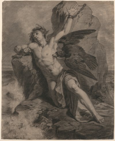 Prometheus sidottu tekijältä Christian Schussele