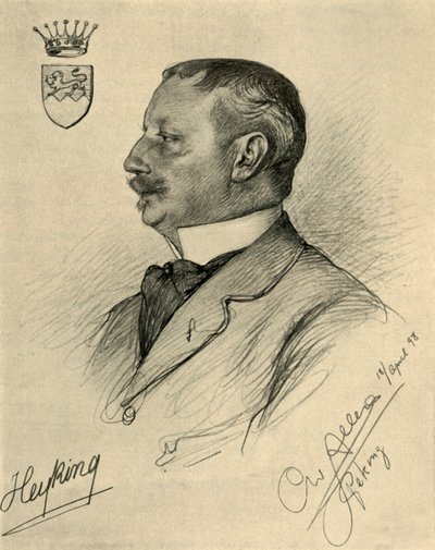 Edmund von Heyking, Peking, 1898. tekijältä Christian Wilhelm Allers