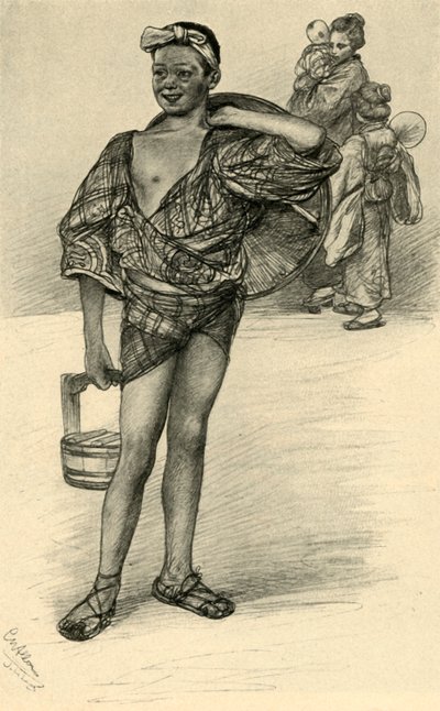 Japanilainen poika, 1898. tekijältä Christian Wilhelm Allers