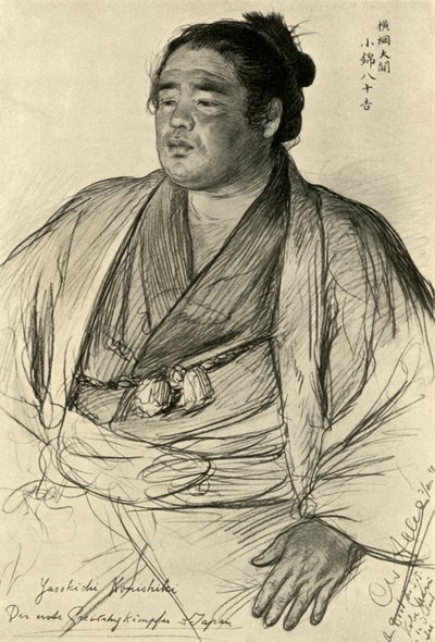 Konishiki Yasokichi, 1898. tekijältä Christian Wilhelm Allers