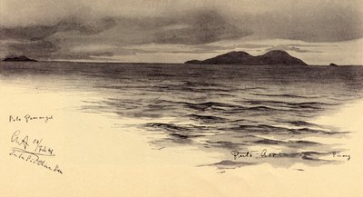 Island Caller, Malaya, 1898. tekijältä Christian Wilhelm Allers