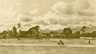 Semarang, Java, 1898. tekijältä Christian Wilhelm Allers