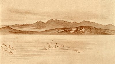 Siinai, Egypti, 1898. tekijältä Christian Wilhelm Allers